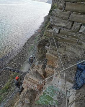 Sanacija klifa pod župniščem (9)